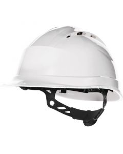 Deltaplus QUARTZUP4 Ventilated Safety Helmet, White