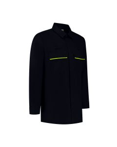 Dapro Globe-Tech Multinorm Shirt - Größe - Schwarz/Warngelb - Flammschutz , antistatisch , Schweißnorm , Lichtbogen und chemikalienbeständig