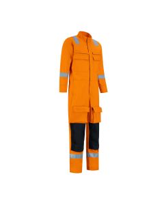Dapro Rope Access Multinorm Overall - Size - Orange - Flame-Retardant , Anti-Static , Welding , Arc Flash Protection and Chemical Resistant