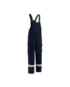 Dapro Spark Multinorm Bib and Brace Overall - Size - Navy Blue - Flame-Retardant , Anti-Static , Welding , Arc Flash Protection and Chemical Resistant